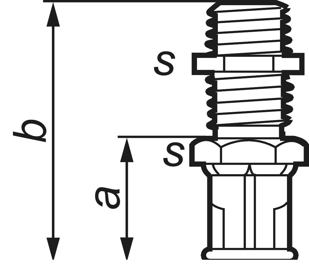 GF  535  Nippel 1    " verzinkt